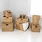 Happimess Traditional Assorted Hand-Woven Hyacinth/Iron Baskets, Natural (Set of 10), 10PK BSK1010A-10SET - alternate 1