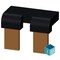 Siemens Accessory for 3KD size 1 Connecting jumper for series connection of 2 poles Box 3KD9118-1 - alternate 3