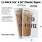 Signmission Iced Coffee, Plastic Signs Only 24 Inch x 36 Inch, Corrugated Plastic, 2PK CSB-2436-2PACK-Iced Coffee - alternate 2