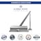 Global Door Controls Commercial Grade 1 Door Closer in Aluminum with Backcheck - Size 5 TC205-BC-AL - alternate 1