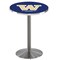 Holland Bar Stool Co 36" Stainless Steel Washington Pub Table, 36" dia. Top L214S3636WashUn - alternate 1