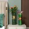 Uniquewise Set of 2 Decorative Green Tall Glass Vase - Modern Minimalist Decor for Parties, and Special QI004735.GN.2 - alternate 7