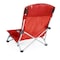Picnic Time Family Of Brands Tranquility Beach Chair with Carry Bag, Red 792-00-100-000-0 - alternate 6