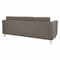 Office Star Products Pacific Sofa Couch, Cement PAC53-M59 - alternate 6