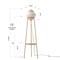Vidalite Hikari Tripod Floor Lamp with Woven Bamboo & White Fabric Shade, 58 in. Height, Japanese Chic Style CE1009195 - alternate 8