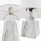 Jonathan Y Owen 20.5" Contemporary Resin LED Table Lamp, White Marble Finish, 2PK JYL1037A-SET2 - alternate 9