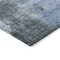 Homeroots 3' X 5' Blue Gray And Dark Brown Abstract Washable Indoor Outdoor Area Rug 602951 - alternate 5