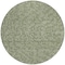 Homeroots 8' Sage Gray And Ivory Round Polka Dot Washable Indoor Outdoor Area Rug 599078 - alternate 7