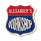 Signmission Alexander's Workshop, 18 Inch X 18 Inch, Plastic Sign SHI-P-18-489-ALEXANDER - alternate 1