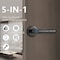 Wrightmaster Single Cylinder Smart Door Handle with Fingerprint, Anti-Peep Password, Emergency Charging Port ZR-SF047 - alternate 5