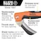 Klein Tools Cable Skinning Utility Knife w/Replaceable Blade 44218 - alternate 14