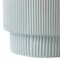 Leisuremod Eden 14 in Round Stone Side Table, Weatherproof Pedestal Base, Fully Assembled EST14LGR - alternate 9