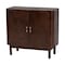 Bali & Pari Latika Real Burl Wood Storage Cabinet 262-14411-ZORO - alternate 1
