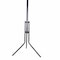Lorell Tripod Base Metal Coat Rack4 Hooks LLR02587 - alternate 3