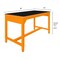 Diversified Spaces Lab Workbench, Top 96"x30" Black/Carrot AMS9630LBTT - alternate 4