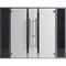Vdomdoors Front Exterior Prehung Aluminum Double Doors Ronex1011 Grey 2 Sidelights Mirrored Clear Glass Entry RONEX1011DEXD-GRE-W14+72+14xH80-LH-I - alternate 1