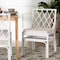Bali & Pari Carwyn Bohemian White Rattan Dining Chair 248-13779-ZORO - alternate 8