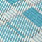 Homeroots 10' X 14' Teal Blue Gray And Ivory Plaid Washable Indoor Outdoor Area Rug 597594 - alternate 8