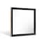 Homeroots 39" Rose Gold and Black Wood and Metal Framed Accent Mirror 510891 - alternate 4