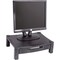 Kantek. Kantek Single Level Height Adjustable Monitor Stand With Drawer, Black MS420 - alternate 3