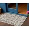Homeroots 3' X 5' Ivory Beige And Taupe Oriental Washable Indoor Outdoor Area Rug 582086 - alternate 1