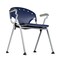 Regency Rico Classroom Training Stack Chair with Arms, Navy Blue, 4PK 306-NV-4PK - alternate 7