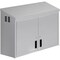 Amgood 48 in. x 15 in. Stainless Steel Slope Top Wall Cabinet SWC-1548-Z - alternate 1
