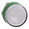 Schneider Electric Illuminated Push Button Operator, 22 mm, White ZB5AH013 - alternate 1