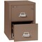 Fireking 2 Drawer, 1 Hr Fire & impact rated, 25" depth Legal Tan 2-2125-CTN - alternate 4
