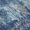 Homeroots 8' Navy Blue And Denim Blue Round Striped Washable Indoor Outdoor Area Rug 609560 - alternate 7