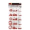 Performance Tool 180 pc. Viton O-Ring Assortment, High Heat Resistant, Chemical Resistant W5239 - alternate 4