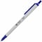 Business Source Retractable Ballpoint Pens, Blue, 12PK BSN25051 - alternate 1