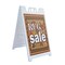 Signmission Rug Sale, A-Frame & 2 Decals Installed, Heavy-Duty Plastic Frame SBHD-D-2436-Rug Sale - alternate 1