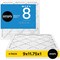 Simply 9x11.75x1 Merv 8, Pleated Air Filter, High Capacity, 4PK S-08-04-911751 - alternate 1