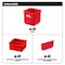 Milwaukee Tool 2PK Bin Set for PACKOUT 48-22-8062 - alternate 15
