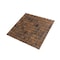 Apollo Tile Bronze 11.7 in x 11.7 in Metal Matte Wall Mosaic Tile 4.75 sqft/case, 5PK APLMM8802A - alternate 7