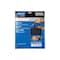 Norton MetalSand 076607 Sanding Sheet, 11 in L, 9 in W, Emery Abrasive, Cloth Backing, 3PK 7660747855 - alternate 2