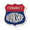 Signmission Fernando's Workshop, 6 Inch X 6 Inch, Plastic Sign SHI-P-6-489-FERNANDO - alternate 1