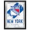 Holland Bar Stool Co New York Rangers 17 in.x22 in. Logo Wall Mirror MLogo - alternate 1