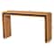 Bali & Pari Nevada Bohemian Light Honey Rattan Console Table 258-14167-ZORO - alternate 7