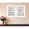 Homeroots Set Of Two The Only Person 1 White Framed Print Wall Art, 2PK 406140 - alternate 4