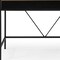 Homeroots 43" Wood Brown and Black Writing Desk With Two Drawers 543784 - alternate 5