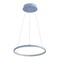 Jonathan Y Brice 15.75" Modern Contemporary Metal Round Dimmable Integrated LED Pendant, Blue JYL7202D - alternate 9