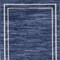 Homeroots 6' Navy Blue And Ivory Indoor Outdoor Runner Rug 545535 - alternate 6