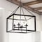 Jonathan Y Anna 21" 4-light Metal/Glass LED Pendant, Oil Rubbed Bronze JYL7413A - alternate 7