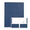 Kaboom Case of Dark Blue Pocket Folders w/Prongs, 11.75"x9.5", Twin Pockets hold 25 sht ea, 11 pt tag board, PK250 54121cs - alternate 10