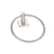 Paradise Bathworks Avalon, Towel Ring, Satin Nickel 68028 - alternate 4