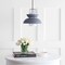 Jonathan Y Paul 11" Farmhouse Metal LED Pendant, Gray JYL6139A - alternate 11