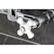 Kingston Brass Two-Handle Wall Mount Bridge Kitchen Faucet, Polished Chrome KS2441PX - alternate 4