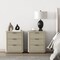 Manhattan Comfort Evelyn Nightstand in Natural - Set of 2 2-NS013-NA - alternate 1